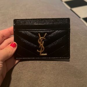 YSL card case